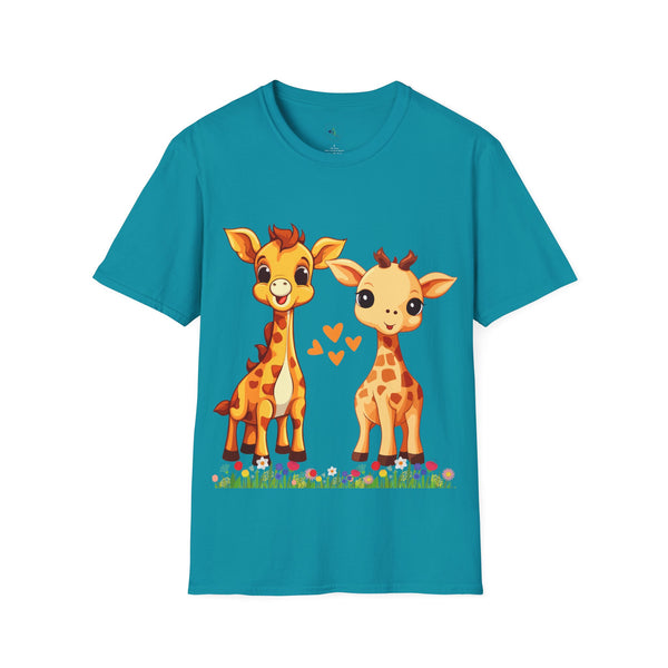 π¦π Feel the Bliss with our Cute Giraffe T-Shirt! ππ¦ - Pets Utopia