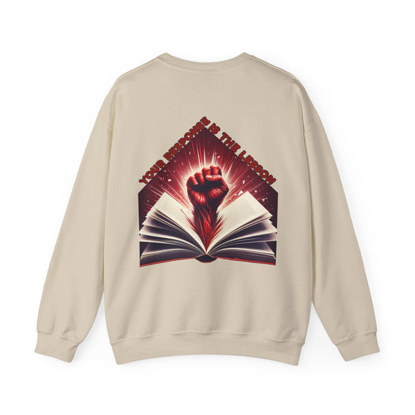 Going Through Pain ๐ฉธ๐ฃ: Unisex Heavy Blend Crewneck Sweatshirt - Pets Utopia