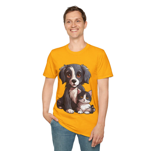 πΎ Stylish Pet Lovers' Tee: "Cute Pets" & "Dogs & Cats" πππΆπΊ - Pets Utopia