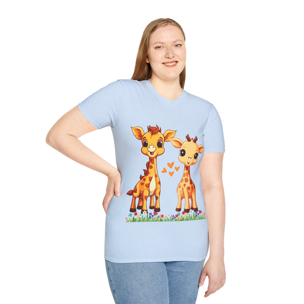 π¦π Feel the Bliss with our Cute Giraffe T-Shirt! ππ¦ - Pets Utopia