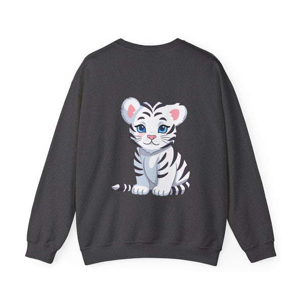 π―π Introducing the Cute Tiger Sweatshirt! Get Cozy and Stylish with π― Cute Tigers on Both Sides! π - Pets Utopia