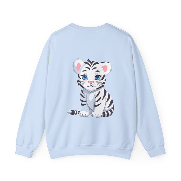 π―π Introducing the Cute Tiger Sweatshirt! Get Cozy and Stylish with π― Cute Tigers on Both Sides! π - Pets Utopia