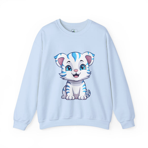 π―π Introducing the Cute Tiger Sweatshirt! Get Cozy and Stylish with π― Cute Tigers on Both Sides! π - Pets Utopia