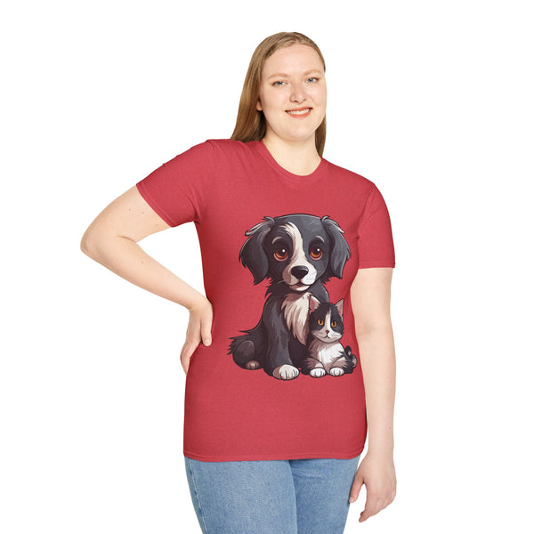 πΎ Stylish Pet Lovers' Tee: "Cute Pets" & "Dogs & Cats" πππΆπΊ - Pets Utopia