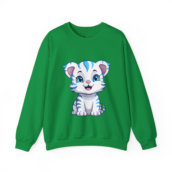 π―π Introducing the Cute Tiger Sweatshirt! Get Cozy and Stylish with π― Cute Tigers on Both Sides! π - Pets Utopia