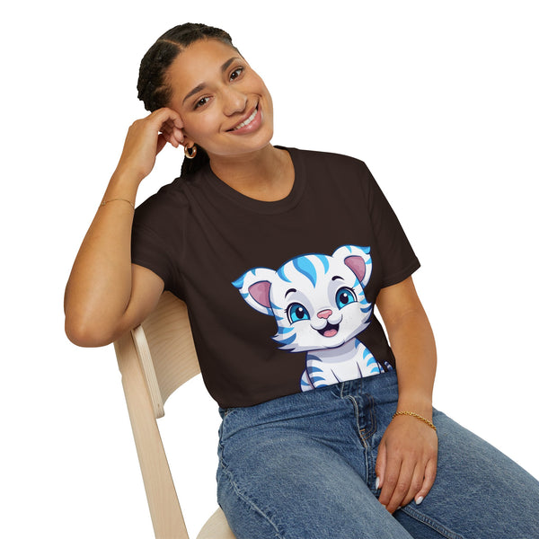 π―π Unleash Your Wild Side with the Little Cute Tiger T-Shirt! ππ― - Pets Utopia