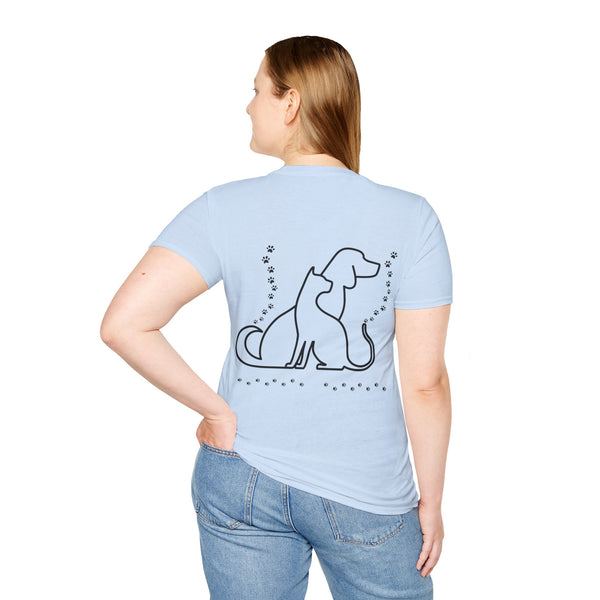 πΎ Stylish Pet Lovers' Tee: "Cute Pets" & "Dogs & Cats" πππΆπΊ - Pets Utopia