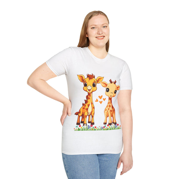 π¦π Feel the Bliss with our Cute Giraffe T-Shirt! ππ¦ - Pets Utopia