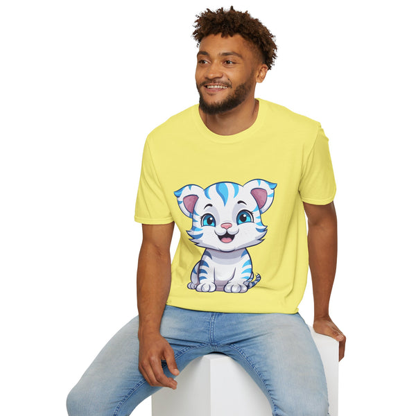 π―π Unleash Your Wild Side with the Little Cute Tiger T-Shirt! ππ― - Pets Utopia