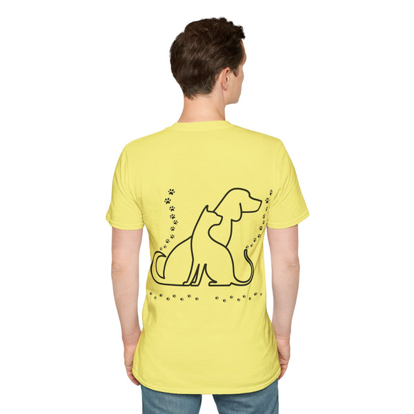 πΎ Stylish Pet Lovers' Tee: "Cute Pets" & "Dogs & Cats" πππΆπΊ - Pets Utopia