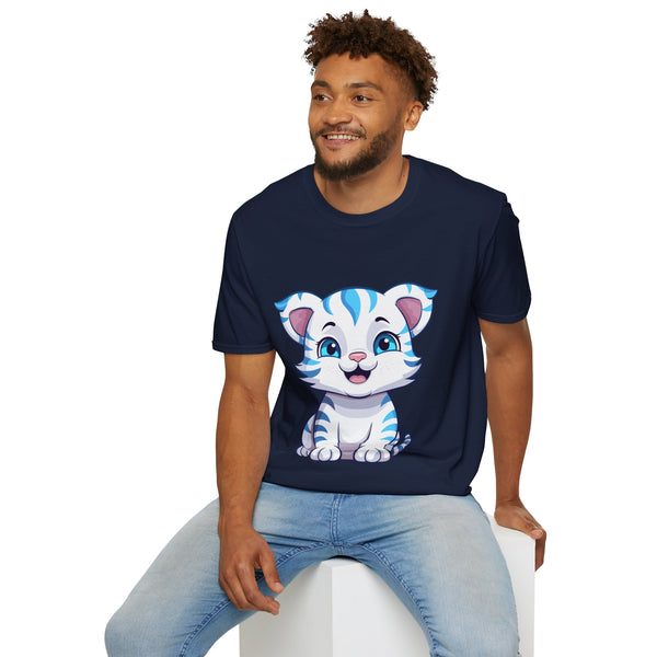 π―π Unleash Your Wild Side with the Little Cute Tiger T-Shirt! ππ― - Pets Utopia