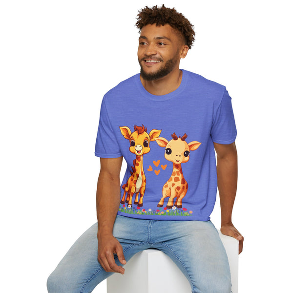 π¦π Feel the Bliss with our Cute Giraffe T-Shirt! ππ¦ - Pets Utopia