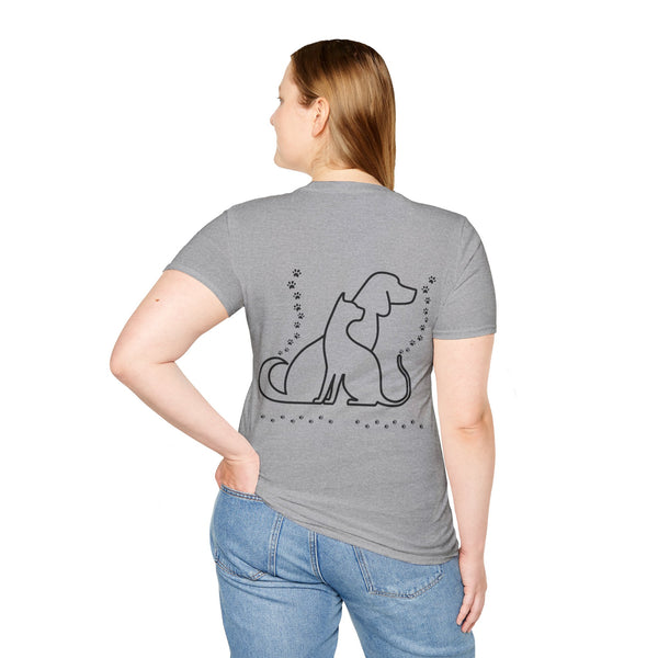πΎ Stylish Pet Lovers' Tee: "Cute Pets" & "Dogs & Cats" πππΆπΊ - Pets Utopia