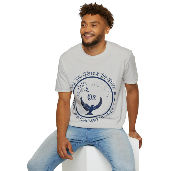 πβοΈ Fly to Your Destiny πͺ: Unisex Softstyle T-Shirt - Pets Utopia