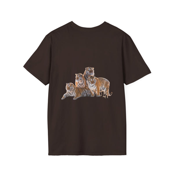 π―π Unleash Your Wild Side with the "Tiger" T-Shirt! π - Pets Utopia
