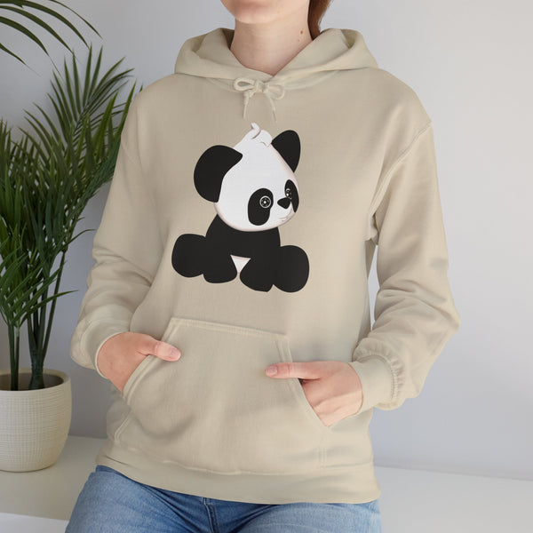πΌπ "Cute Panda" Hooded Sweatshirt: Unisex Coziness and Style! π - Pets Utopia