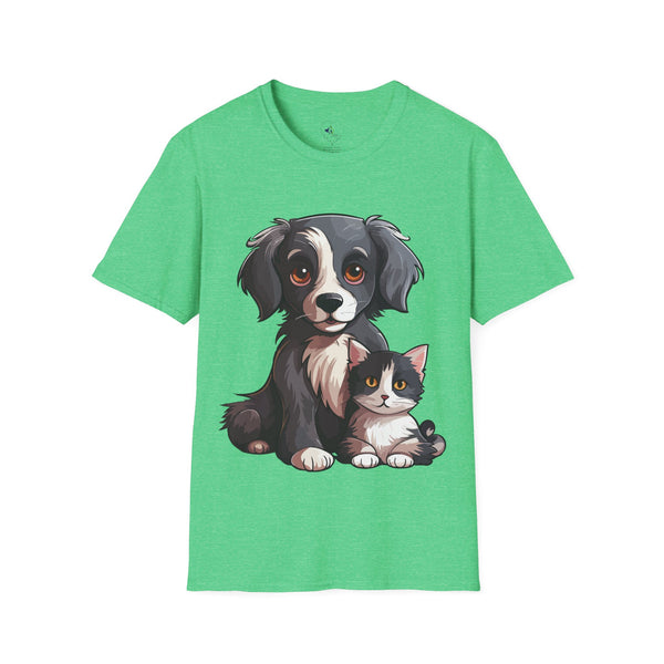 πΎ Stylish Pet Lovers' Tee: "Cute Pets" & "Dogs & Cats" πππΆπΊ - Pets Utopia