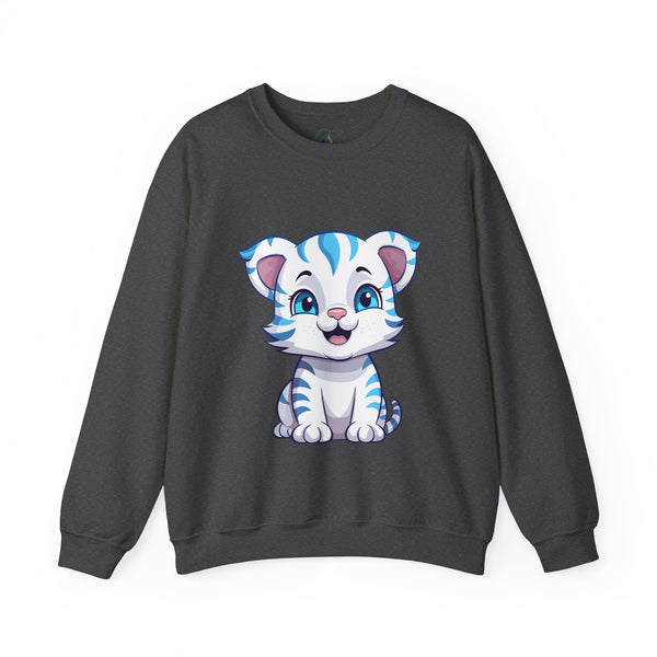 π―π Introducing the Cute Tiger Sweatshirt! Get Cozy and Stylish with π― Cute Tigers on Both Sides! π - Pets Utopia