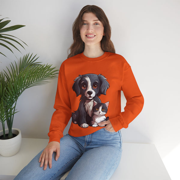ππΎ "Cute Pets" Sweatshirt: Show Your Love for Dogs & Cats! πΆπΊ - Pets Utopia