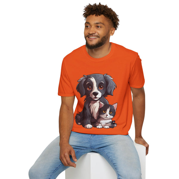 πΎ Stylish Pet Lovers' Tee: "Cute Pets" & "Dogs & Cats" πππΆπΊ - Pets Utopia
