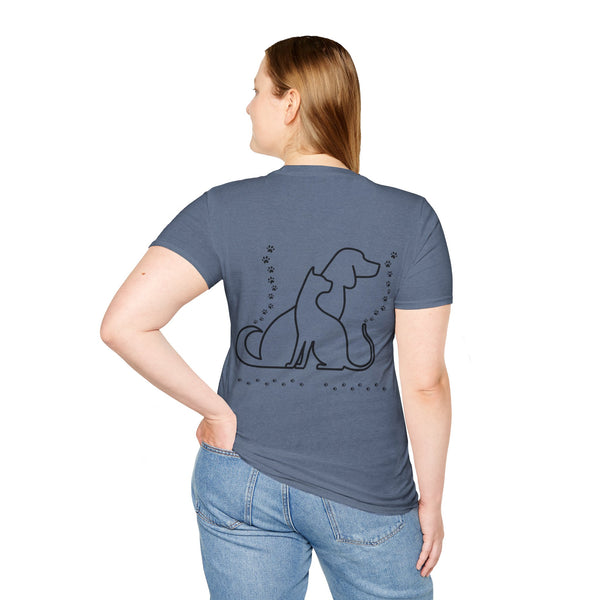 πΎ Stylish Pet Lovers' Tee: "Cute Pets" & "Dogs & Cats" πππΆπΊ - Pets Utopia