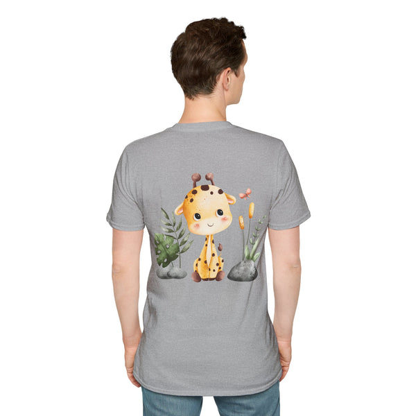 π¦π Feel the Bliss with our Cute Giraffe T-Shirt! ππ¦ - Pets Utopia