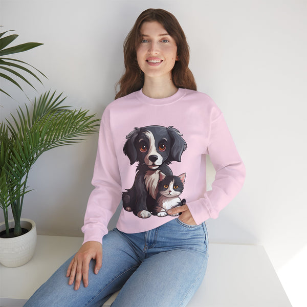 ππΎ "Cute Pets" Sweatshirt: Show Your Love for Dogs & Cats! πΆπΊ - Pets Utopia