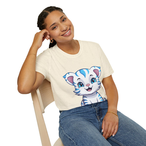 π―π Unleash Your Wild Side with the Little Cute Tiger T-Shirt! ππ― - Pets Utopia