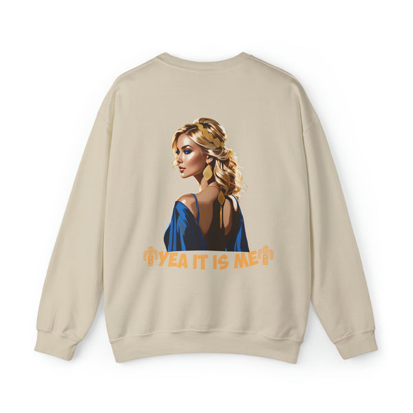 π Queen of Queens Cleopatra: Heavy BlendCrewneck Sweatshirt π - Pets Utopia