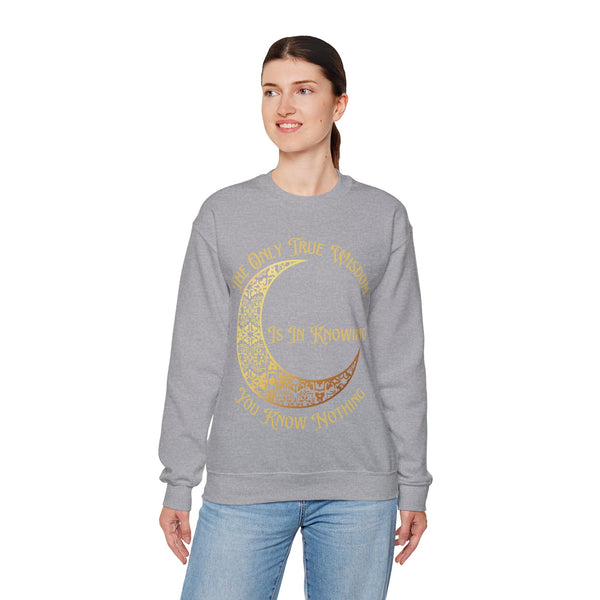 🧠Wisdom Within🧠: Unisex Heavy Blend Crewneck Sweatshirt - Pets Utopia