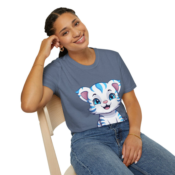π―π Unleash Your Wild Side with the Little Cute Tiger T-Shirt! ππ― - Pets Utopia