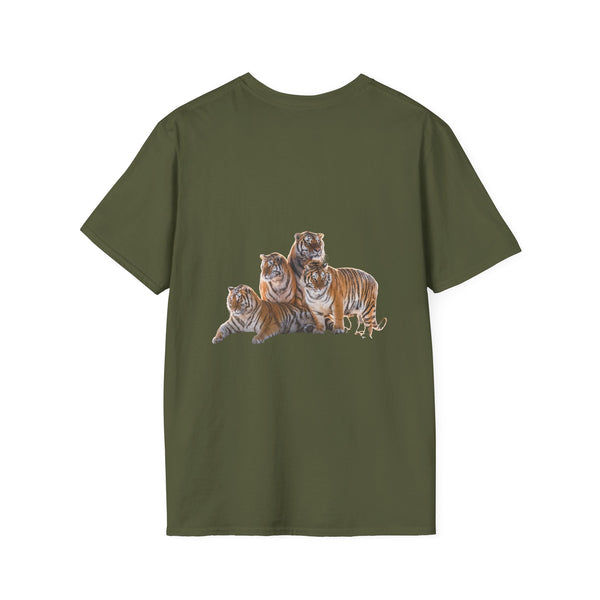 π―π Unleash Your Wild Side with the "Tiger" T-Shirt! π - Pets Utopia