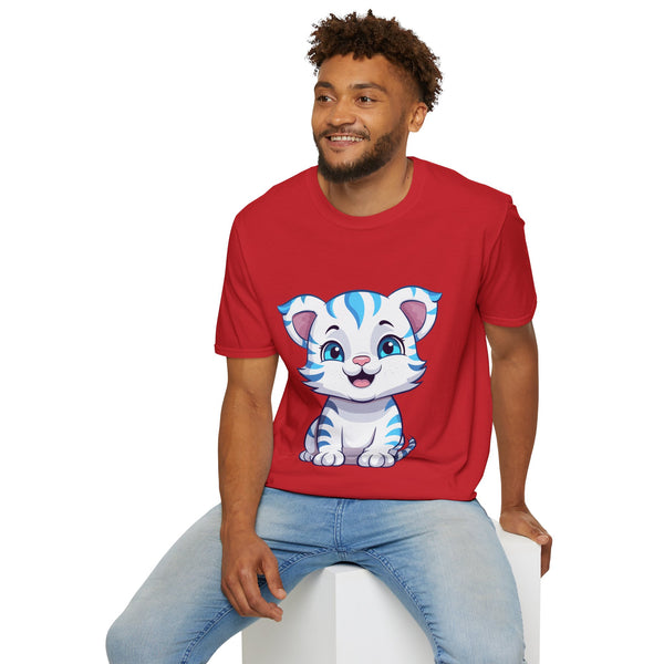 π―π Unleash Your Wild Side with the Little Cute Tiger T-Shirt! ππ― - Pets Utopia