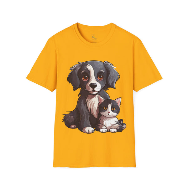 πΎ Stylish Pet Lovers' Tee: "Cute Pets" & "Dogs & Cats" πππΆπΊ - Pets Utopia