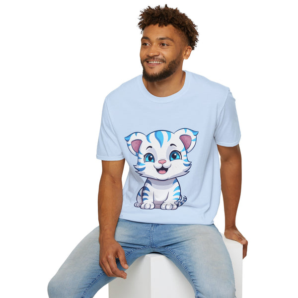 π―π Unleash Your Wild Side with the Little Cute Tiger T-Shirt! ππ― - Pets Utopia