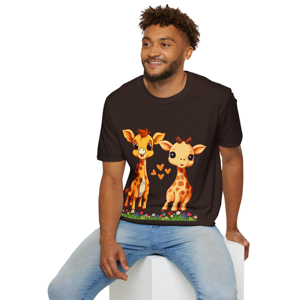 π¦π Feel the Bliss with our Cute Giraffe T-Shirt! ππ¦ - Pets Utopia
