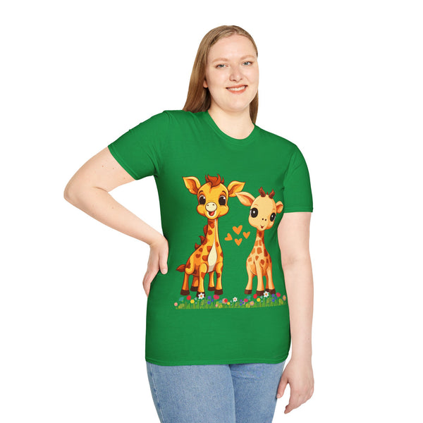 π¦π Feel the Bliss with our Cute Giraffe T-Shirt! ππ¦ - Pets Utopia