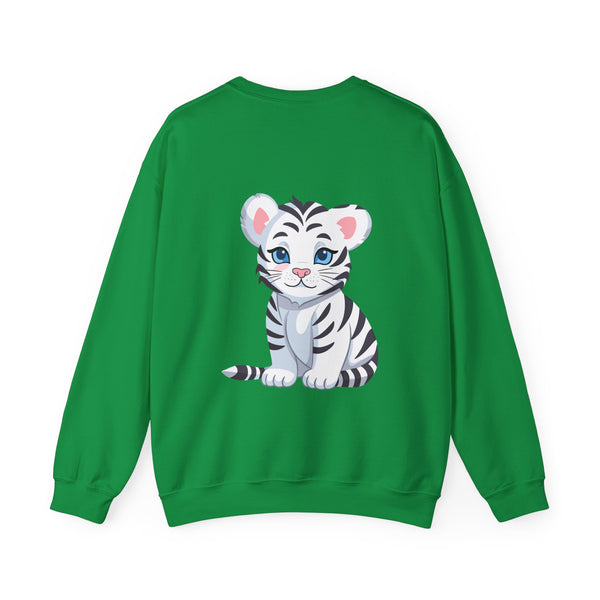π―π Introducing the Cute Tiger Sweatshirt! Get Cozy and Stylish with π― Cute Tigers on Both Sides! π - Pets Utopia