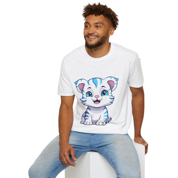 π―π Unleash Your Wild Side with the Little Cute Tiger T-Shirt! ππ― - Pets Utopia