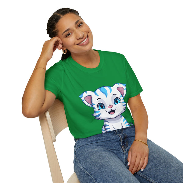 π―π Unleash Your Wild Side with the Little Cute Tiger T-Shirt! ππ― - Pets Utopia