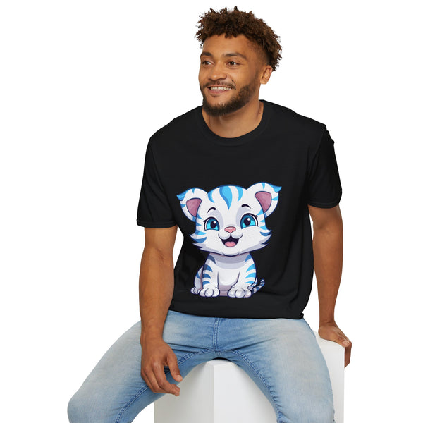 π―π Unleash Your Wild Side with the Little Cute Tiger T-Shirt! ππ― - Pets Utopia