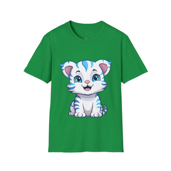 π―π Unleash Your Wild Side with the Little Cute Tiger T-Shirt! ππ― - Pets Utopia