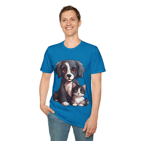 πΎ Stylish Pet Lovers' Tee: "Cute Pets" & "Dogs & Cats" πππΆπΊ - Pets Utopia