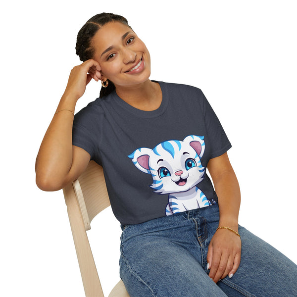 π―π Unleash Your Wild Side with the Little Cute Tiger T-Shirt! ππ― - Pets Utopia