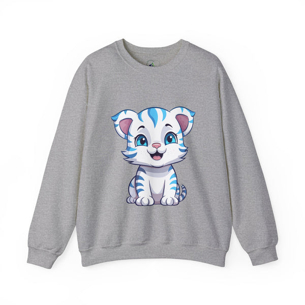 π―π Introducing the Cute Tiger Sweatshirt! Get Cozy and Stylish with π― Cute Tigers on Both Sides! π - Pets Utopia