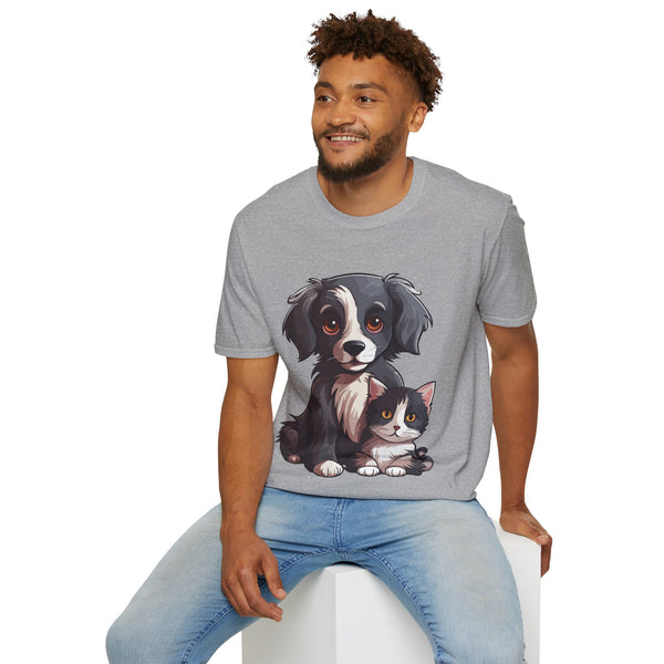πΎ Stylish Pet Lovers' Tee: "Cute Pets" & "Dogs & Cats" πππΆπΊ - Pets Utopia