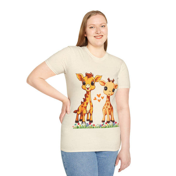 π¦π Feel the Bliss with our Cute Giraffe T-Shirt! ππ¦ - Pets Utopia