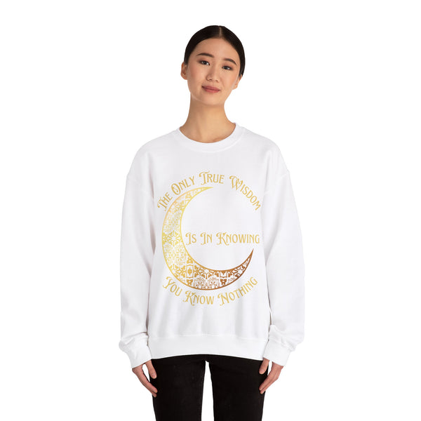 🧠Wisdom Within🧠: Unisex Heavy Blend Crewneck Sweatshirt - Pets Utopia