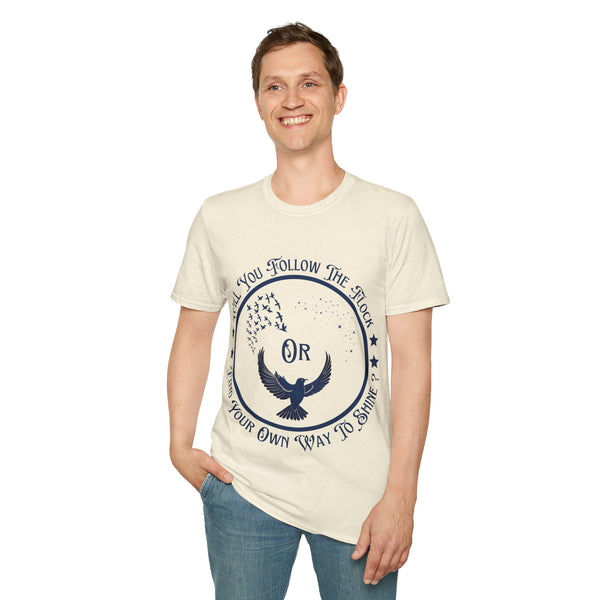 πβοΈ Fly to Your Destiny πͺ: Unisex Softstyle T-Shirt - Pets Utopia