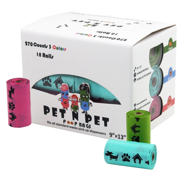 Earth-Friendly Oxo-Biodegradable Dog Poop Bags - Pets Utopia